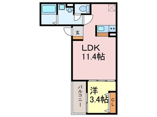 仮）F+style南新町の物件間取画像